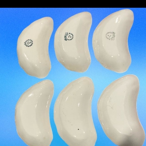 Early 1900’s Bone Floral Porcelain Trinket/Serving  Dishes - Picture 2 of 8